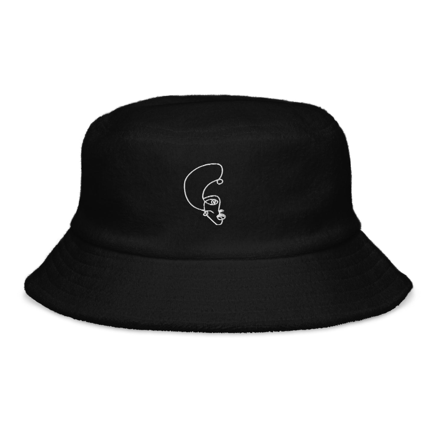 Habeshawwi Unstructured Terry Cloth Bucket Hat