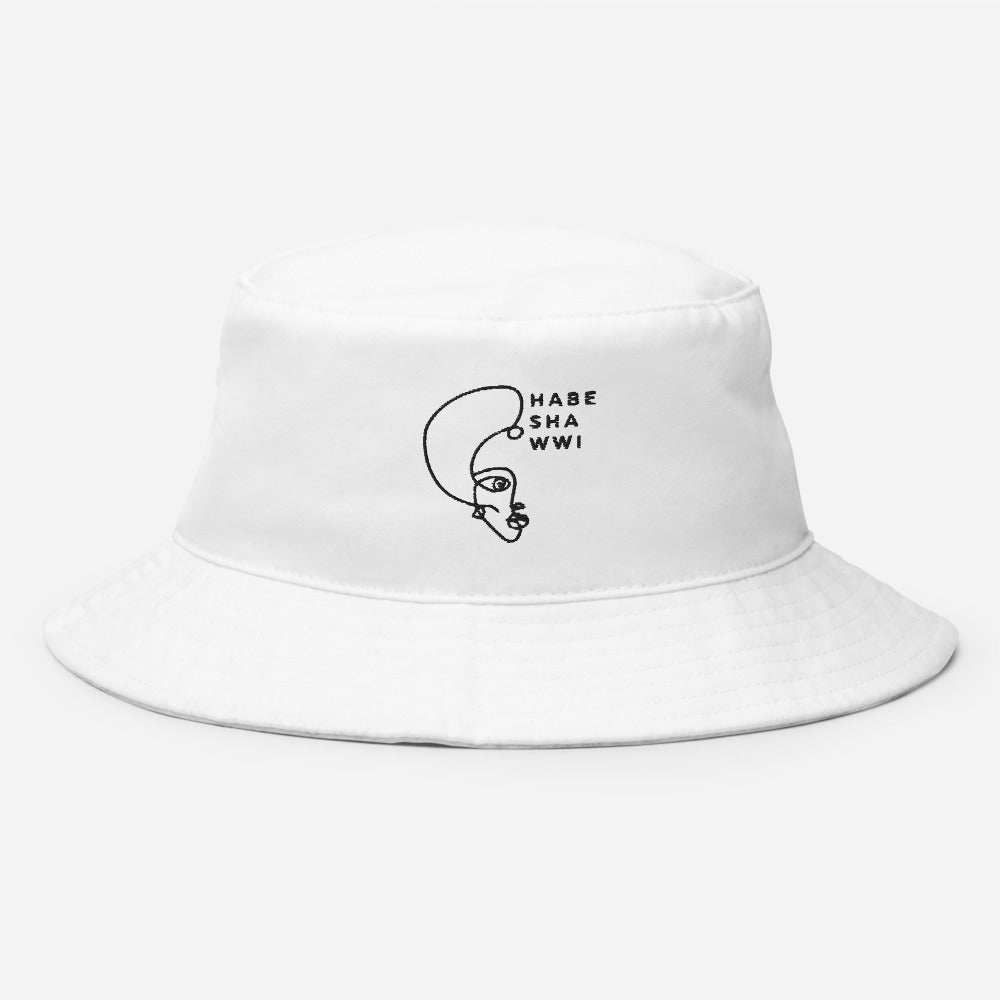 Face of Habeshawwi Bucket Hat | Habeshawi Streetwear | Habeshawwi
