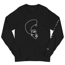 Load image into Gallery viewer, Face of Habesha + Champion Long Sleeve Shirt | Habeshawi Streetwear
