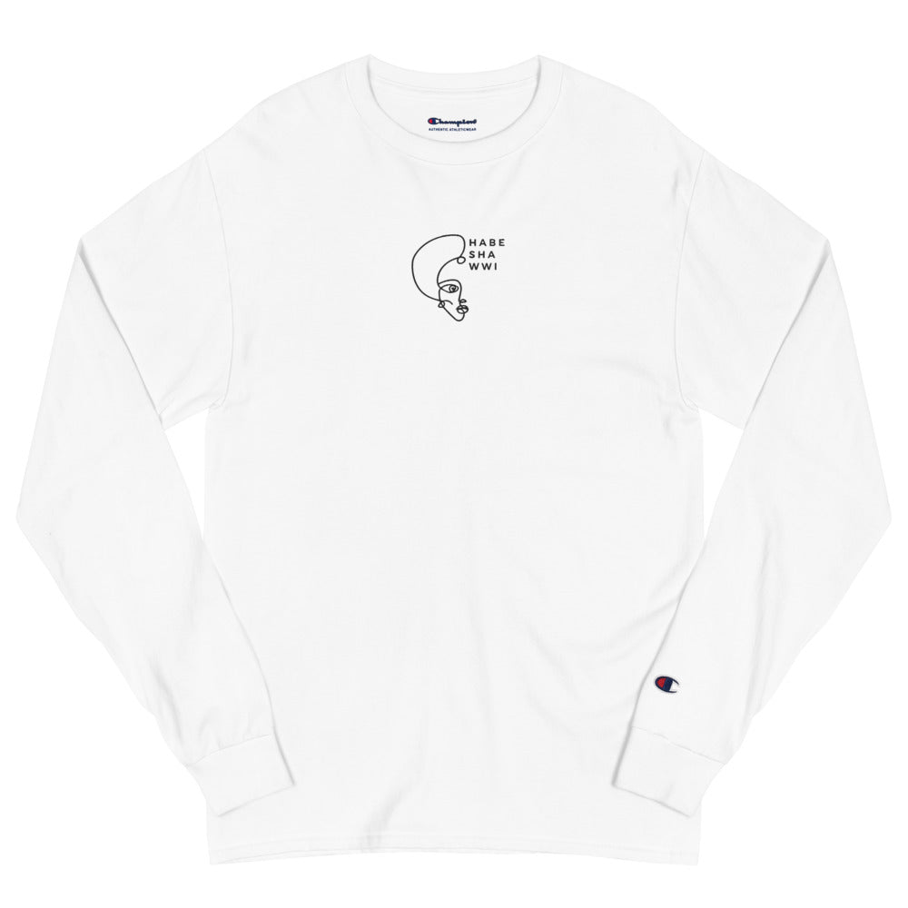Habeshawwi + Champion Long Sleeve Shirt | Habeshawi Streetwear