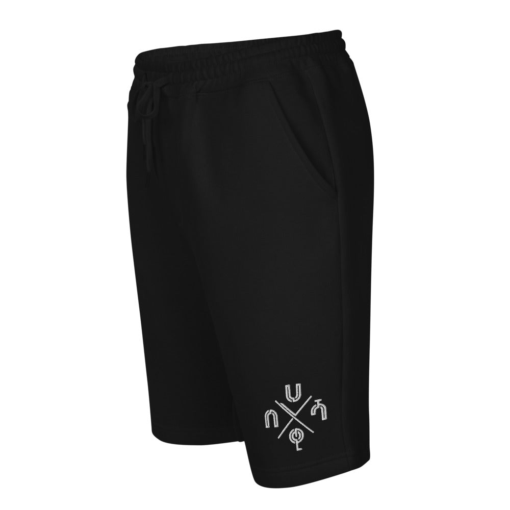 Unisex Cross Habeshawwi  fleece shorts | Habesha Clothing | Habeshawwi